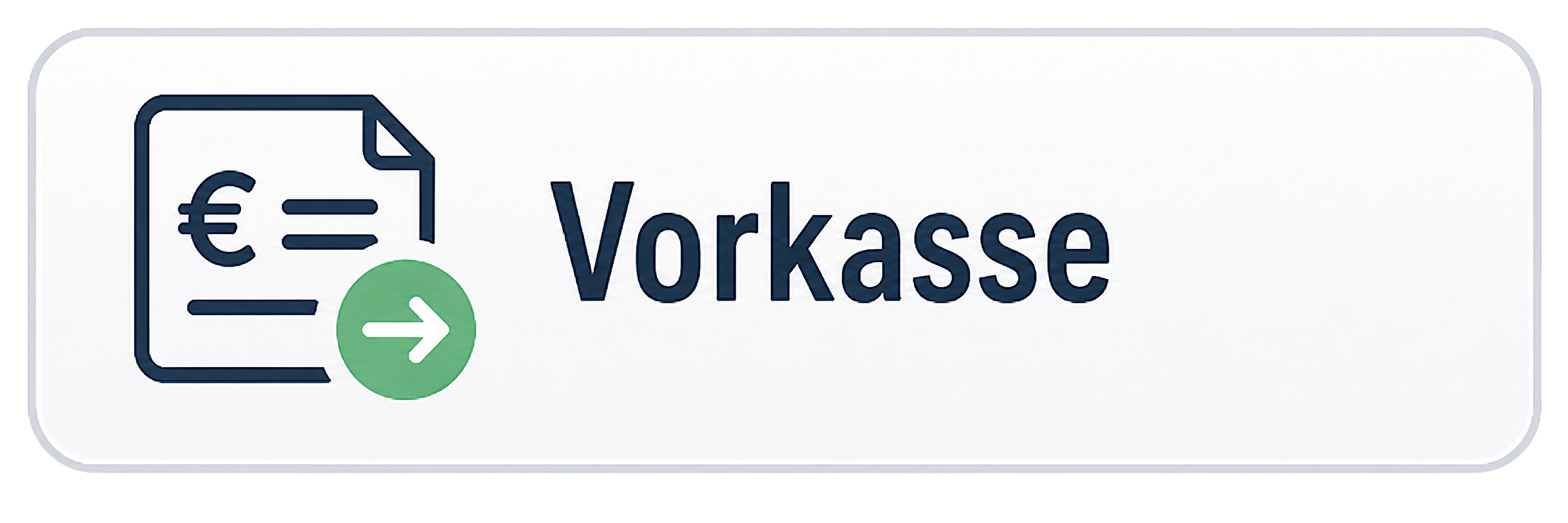 Vorkasse